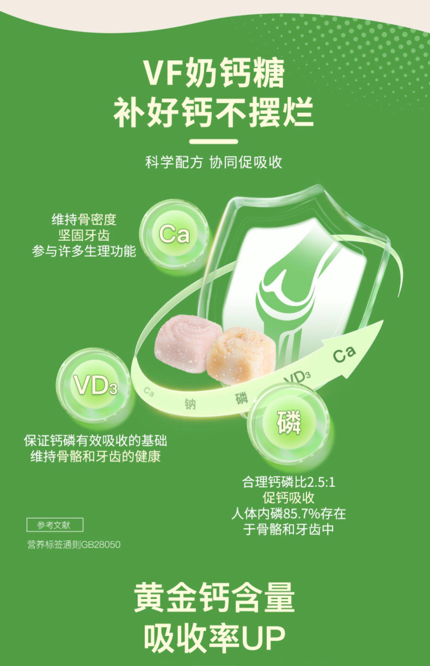 预售美国vitafusion钙片软糖维生素d补钙保健品成人女性中老年2瓶详情