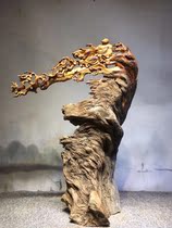 Taihang Cliff Bergen Sculpture Pendulum with Damo Guanyin Kuanyin Property Buddhist statues Wood Wooden Sculptures Home Handicraft 317-21