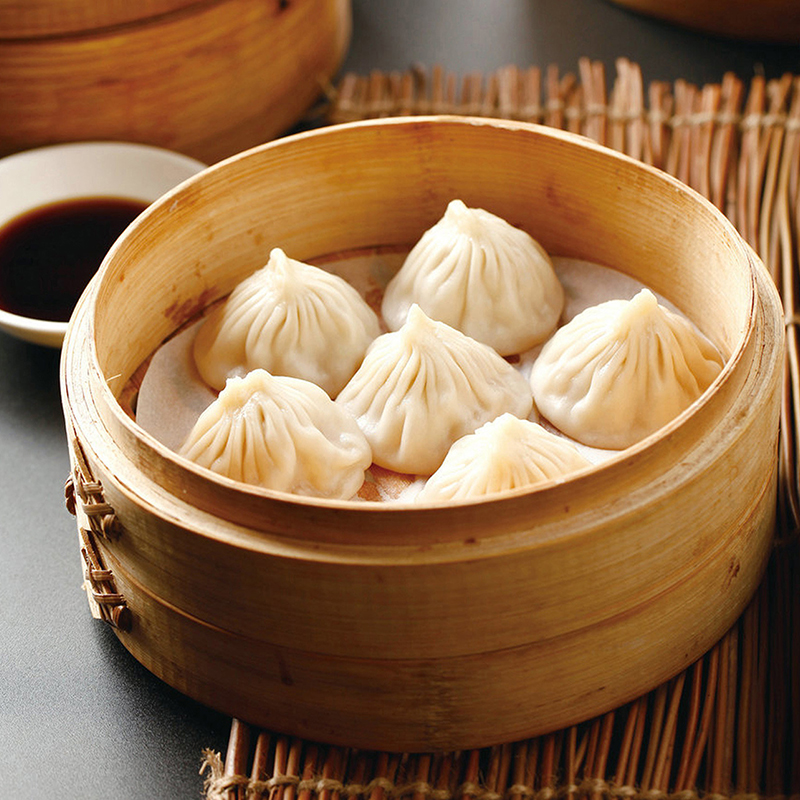 鲜帝正宗上海南翔小笼包180g灌汤包营养早餐儿童速冻包子早点早茶