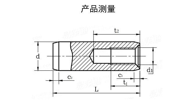 ф4ф5ф6ф8ф10ф12 45#中碳钢gb120内螺纹圆柱销定位销模具销