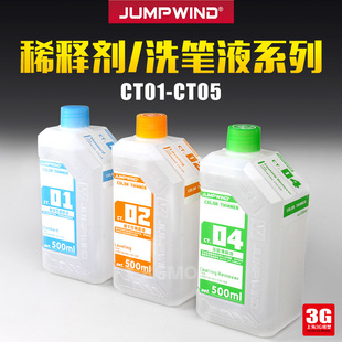 3g model maker domain model paint ct01 ~ ct08 diluent pen washing solution paint remover solution
