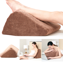 Old patient leg-guard pillow massage lift high leg pillow cushion mattress on sofa leaning on the cushion