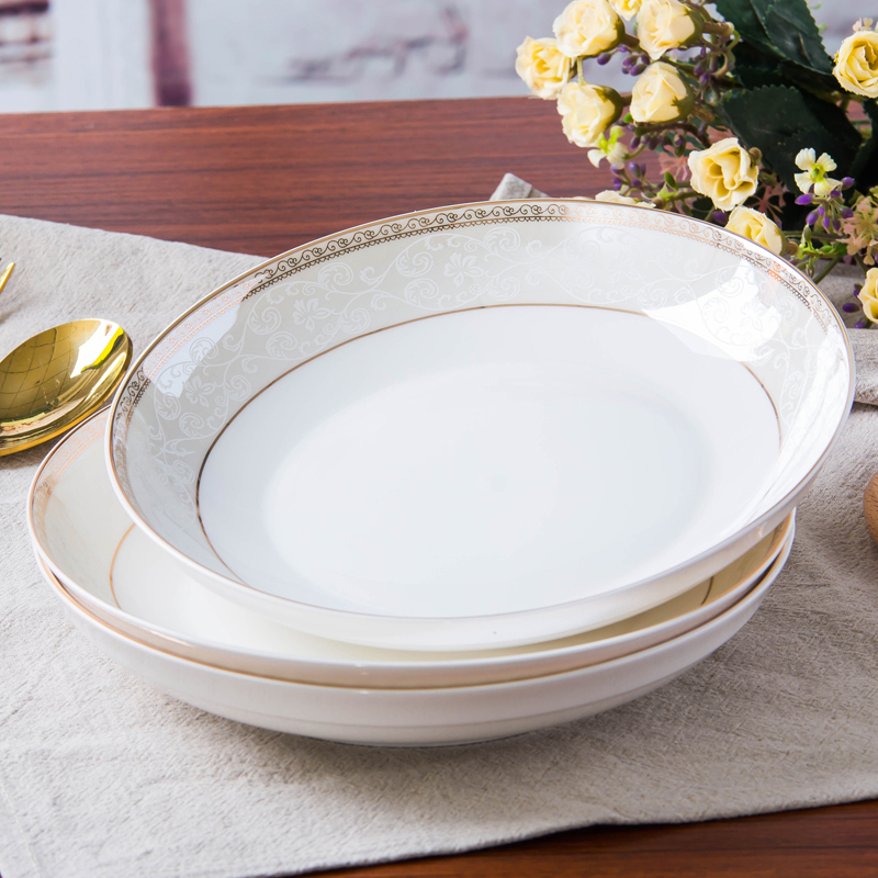 Ginger, item jingdezhen ceramic tableware Europe type style up phnom penh eat bowl dish combination dishes suit household
