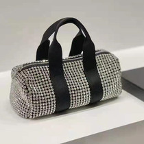 aw Drilling Bag 2023 New Bag Bag with Roll Bag with Boston Pillow Bag Cylindrical Bag tide