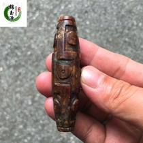 Special price snail beads nine eyes beads green beads natural Tibet Millennium to pure Tibetan accessories