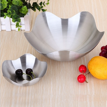 European 304 stainless steel pot KTV fruit basket living room fruit plate dried fruit plate creative melon seeds snack candy basket