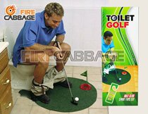 Potty Putter Toilet Golf Toilet Golf Mini Golf Set Leisure Toy