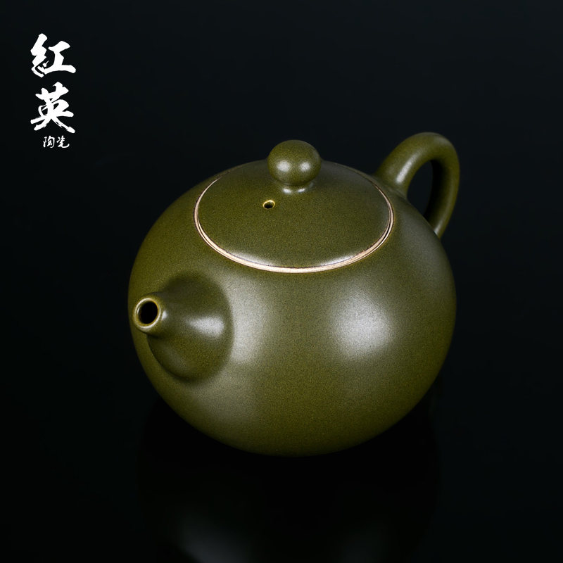 Red the jingdezhen ceramic color glaze tea at the end of the household of Chinese style kung fu tea pot pot teapot