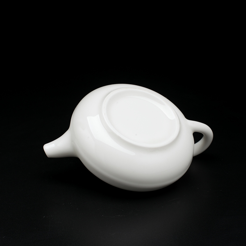 Red the jingdezhen ceramic kung fu tea set household suet jade white porcelain filtering manual single pot teapot