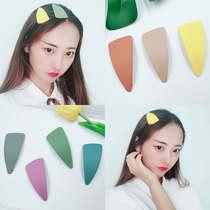 Top clip headdress clip bangs adult wild simple Sen womens hairpin BB clip vitality cute hair card matte section