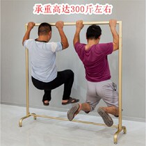 Plus Coarse Balcony Drying Clothes Hanger Home Clothes Hanger Bedroom Clothing Rack Indoor Clothes Hat Rack Floor Single Pole Moving Wheel