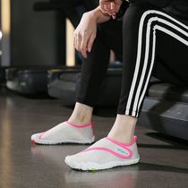 Couple indoor fitness shoes women at home breathable ultra-lightweight gym running sports soft-soled treadmill shoes men