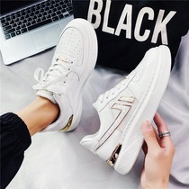 Pull back mens shoes Summer breathable summer sports running shoes net white shoes Air Force one board shoes student deodorant