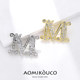 Amashi Letter M Brooch 고급 여성의 가벼운 고급스러운 작은 향수 스타일 세련된 기질 코사지 핀 정장 봄과 여름 액세서리 Amashi Letter M Brooch 고급 여성의 가벼운 고급스러운 작은 향수 스타일 세련된 기질 코사지 핀 정장 봄과 여름 액세서리