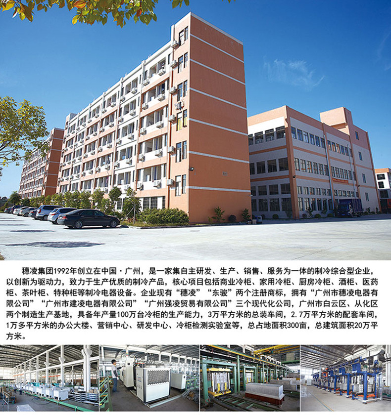 穗凌wt4-508ii商用双温冰柜 卧式冷冻冷藏柜 双压缩机 展示冷柜_不