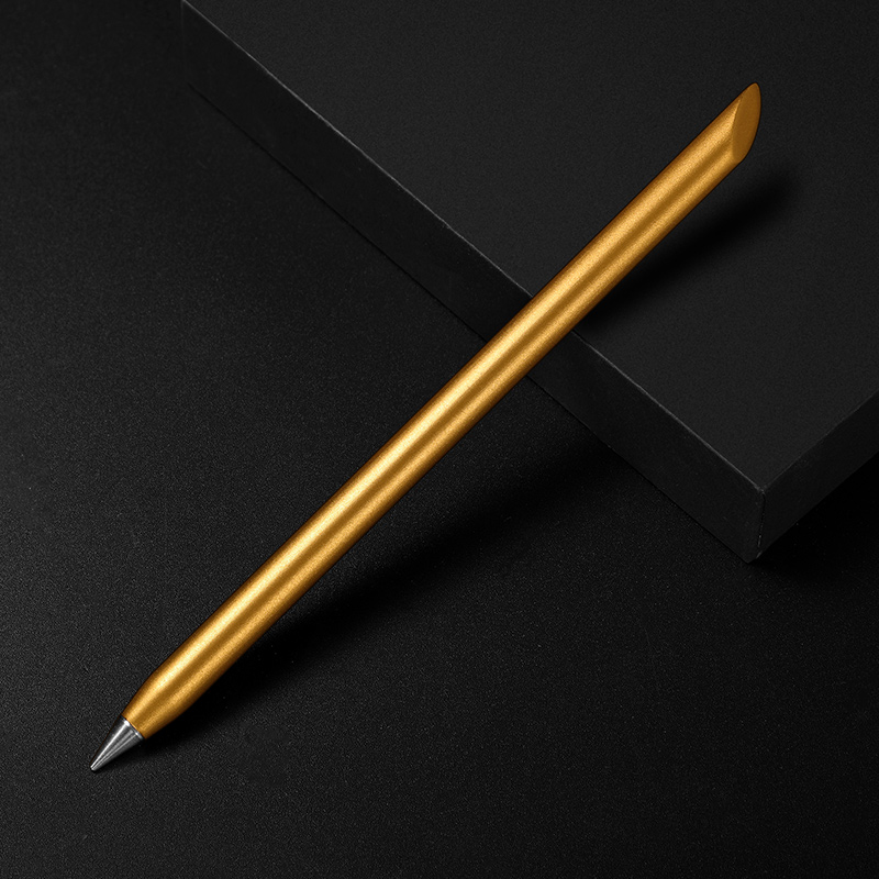 eternal pen, germany, an endless pencil, no ink, a pen that can’t be used in a lifetime, student old undead metal pen