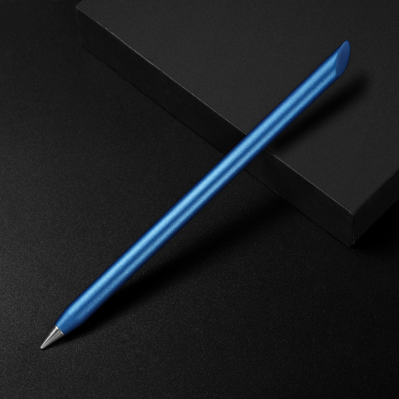 eternal pen, germany, an endless pencil, no ink, a pen that can’t be used in a lifetime, student old undead metal pen