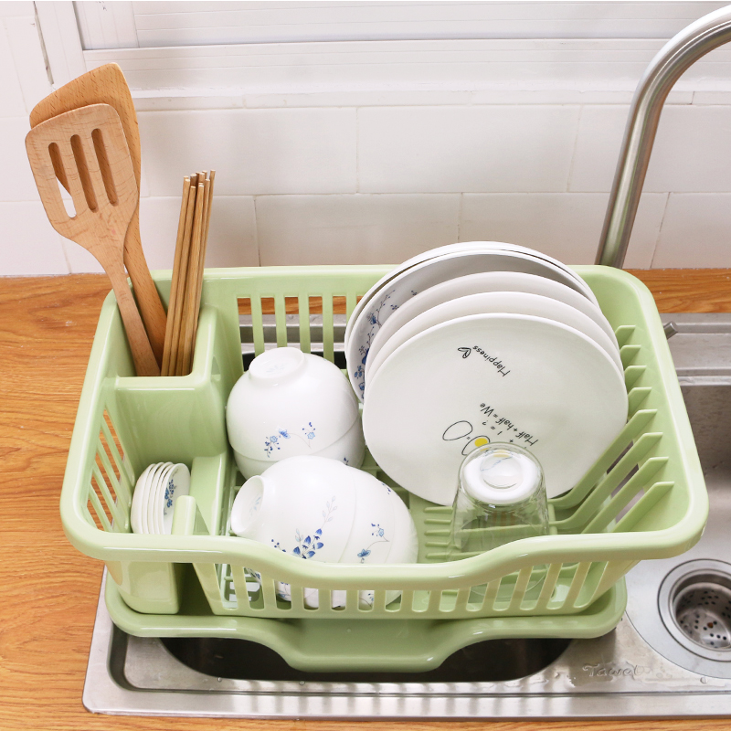 Creative kitchen put rack shelf rack drop the receive plastic tableware chopsticks shelf receive a case on the cupboard