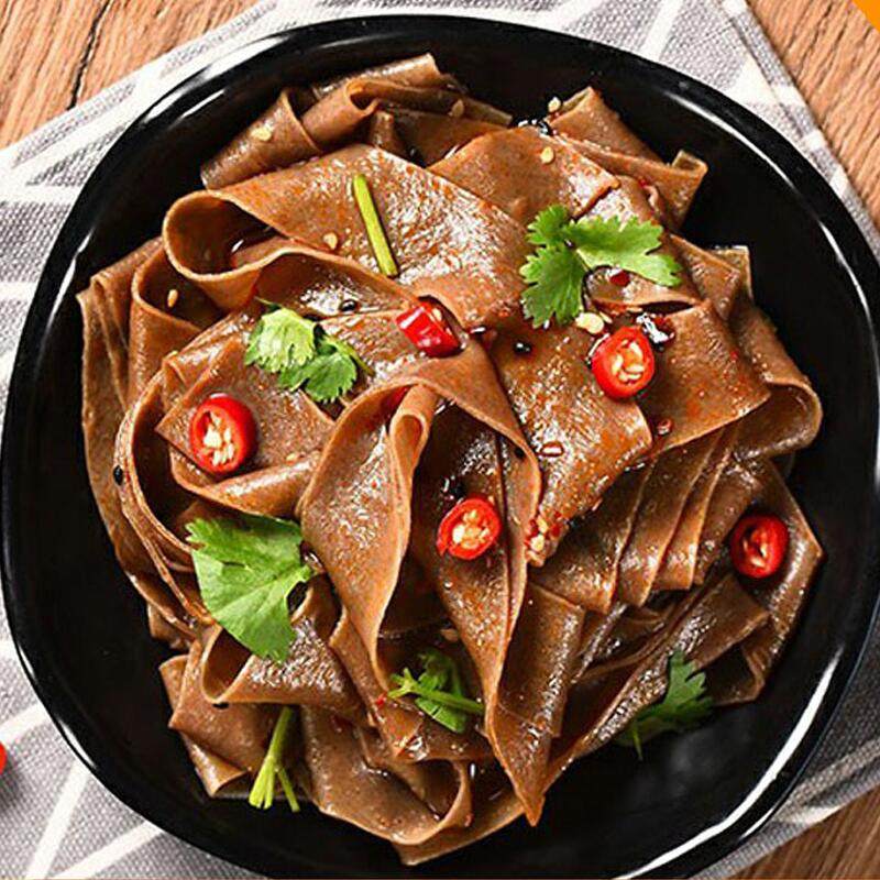 苏晏0脂肪黑全麦荞麦面皮700g