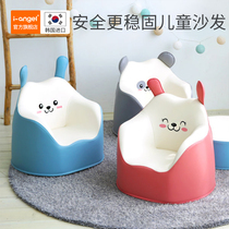 i-angel Korea imported childrens sofa cartoon single baby rabbit small sofa Baby learning to sit pu seat