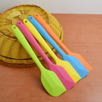 Baking tools Color one-piece silicone spatula Rubber spatula Cake cream spatula spatula high temperature resistance