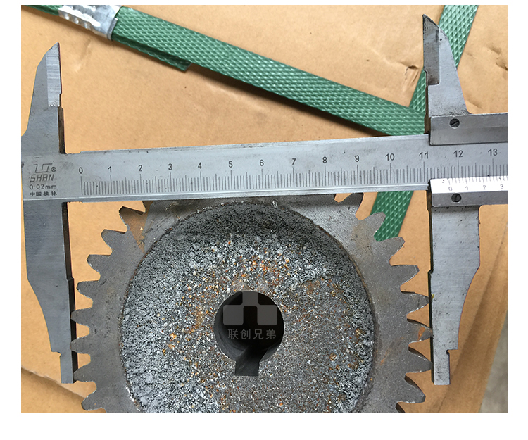 供应农机配件铡草机配件农机零件新品铸链铁齿轮连体齿轮