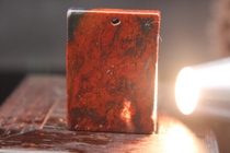 Guilin chicken blood Jade jade pendant mens safe brand nothing