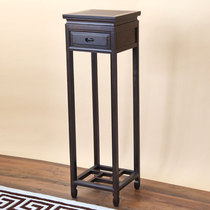 Mahogany flower stand Flower stand Solid wood antique Chinese living room floor-to-ceiling flower stand Bonsai shelf Ebony shelf