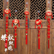 New decorative simulation firecracker pendants indoor outdoor ornaments housewarming wedding New Years Day store layout supplies