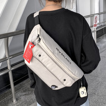 Joint new chest bag men and women messenger bag Wang Yibo same style waist bag sports student one-shoulder light school bag