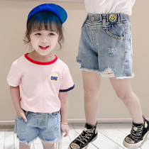 1 year old baby girls pants girls summer denim shorts japanese style kids clothes summer girls thin summer clothes