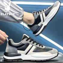 Flowers Playboy Old daddy Shoe mens thick bottom heightening summer mens shoes sports net red ins overfire retro Agan Chains shoes