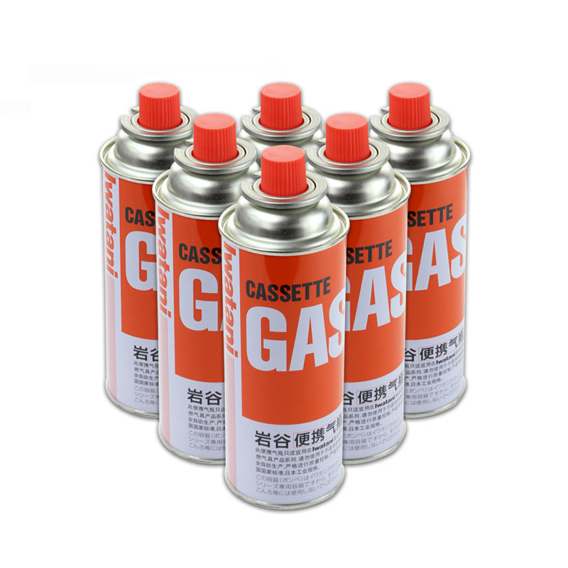 岩谷250g卡式炉便携式气瓶丁烷气bbq烧烤瓦斯炉燃气炉气罐