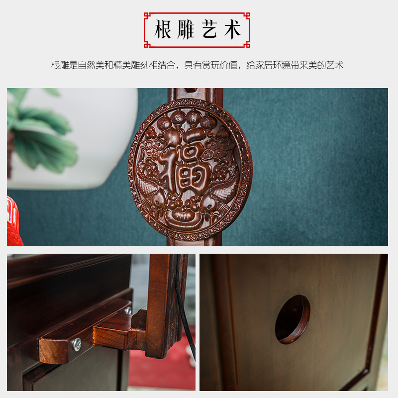 Jingdezhen ceramic sitting room place heavy tank circulation water filter to raise a goldfish bowl goldfish bowl lotus