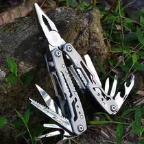 Outdoor multi-function tactical pliers Folding combination EDC knife tools Camping equipment universal tool pliers with back lock