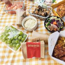 Folding outdoor portable can be cool and moisture-proof foam grass field small cushion thickened floor mat Bus portable mat