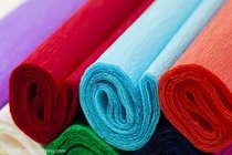 Thickened Colour Paper Wrinkle Paper DIy Handmade Material Rose Flowers Packaging Black White Green Yellow Red