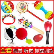 Newborn baby Baby sight and hearing Visual tracking training toy Red Ball Hearing Vision Grip Early education puzzle