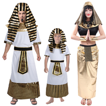 Halloween Costumes Egyptian Pharaoh Costumes Cosplayers Men Women Priests Children Clothing Ancient Greece