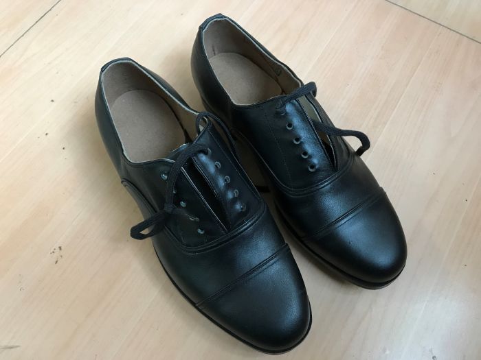 Vintage T-joint leather shoes Fidelity-Taobao