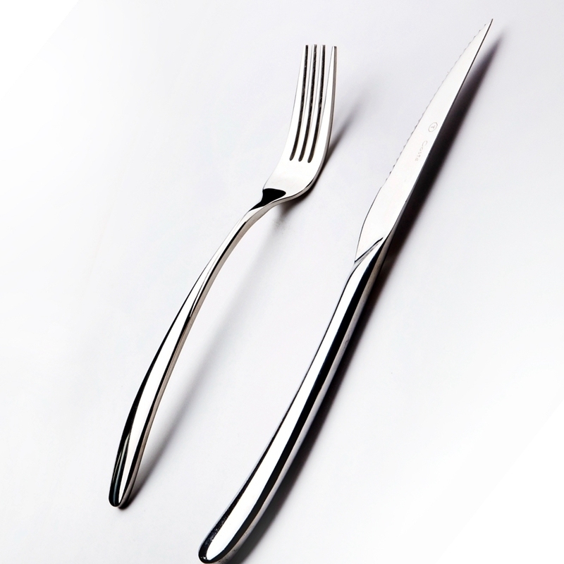 Western - style food tableware to eat steak knife and fork two - piece full Western - style suit household steak knife and fork spoon, three - piece suit