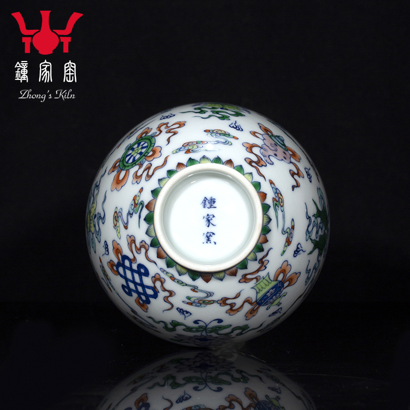 Clock home up jingdezhen porcelain cups color bucket maintain sweet ceramics and the personal special cups kongfu master CPU