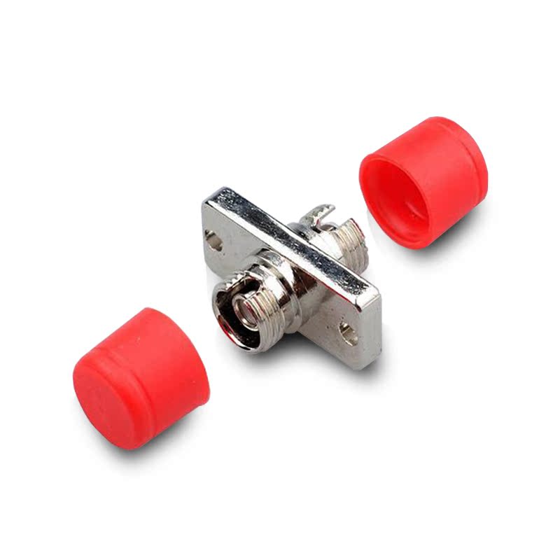 fiber optic flange fc-fc rectangular fiber optic coupler flange adapter connector coupler