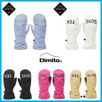 2122DIMITO Korean ski gloves waterproof and warm wear and wear thick hand sultry without finger for winter outdoor men and women