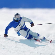 2122CARVE South Korea Ski Suit Waterproof Windproof Warm Snowsuit Pants Men Winter Outdoor Professional Blue