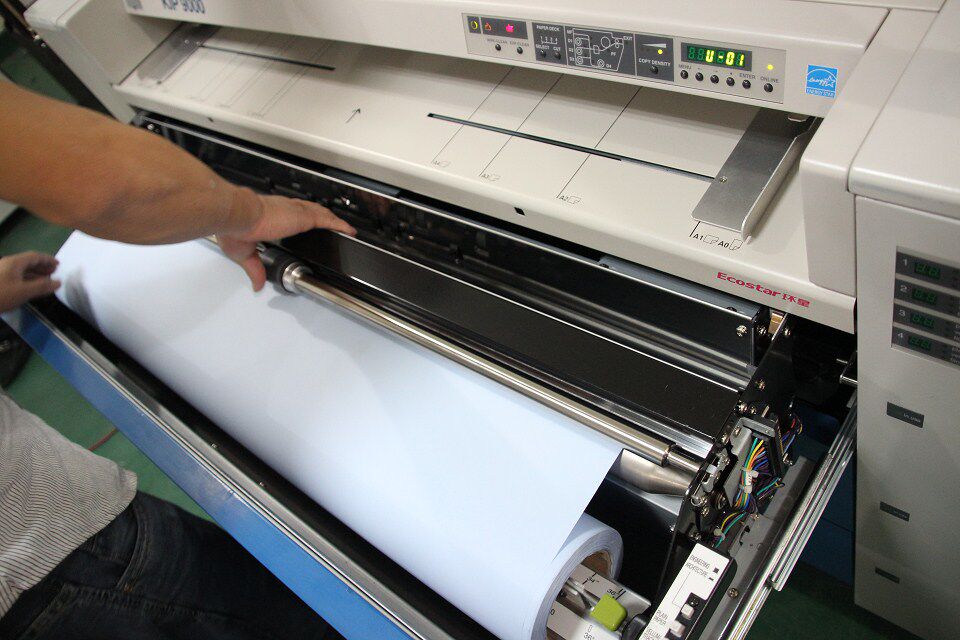 奇普kip9000高速工程复印机 新款激光蓝图打印机 大图纸彩色扫描