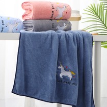 Japanese large size bath towels towel adult male and female children pink and cute than pure cotton soft absorbent