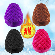 Winter thickened battery car seat cushion cover electric car seat cushion cover warm electric car seat cushion cover four seasons universal