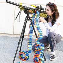 Hand-in-one M416 full with electric burst assault step M249 children's toy soft bullet gun boy M2 heavy machine gun