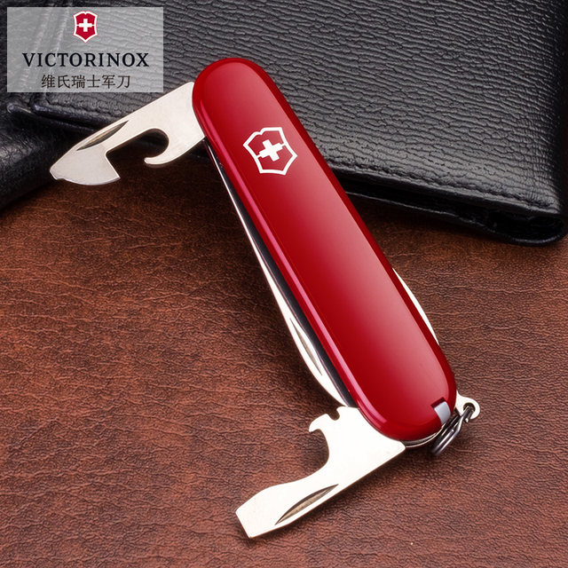 ຕົ້ນສະບັບຂອງແທ້ຈິງ Victorinox Swiss Army ມີດ 91MM ມາດຕະຖານ 1.3603 multifunctional Swiss ມີດບາງໆມີດພັບ